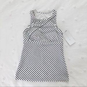 Athleta B&W Tankini- NWT